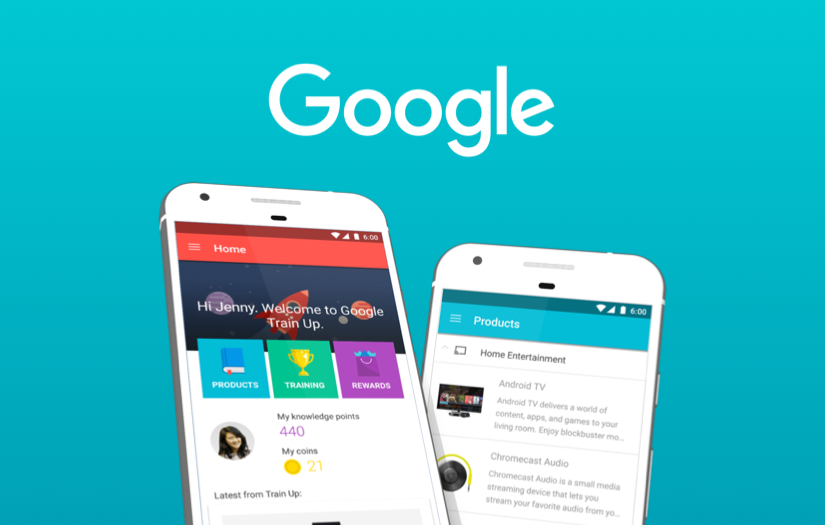 Google Train Up App screenshot 1